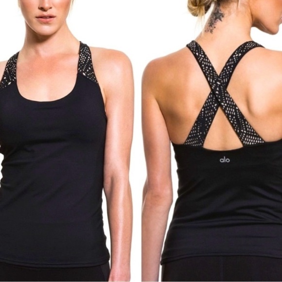 ALO Yoga Tops - Alo yoga black womans top